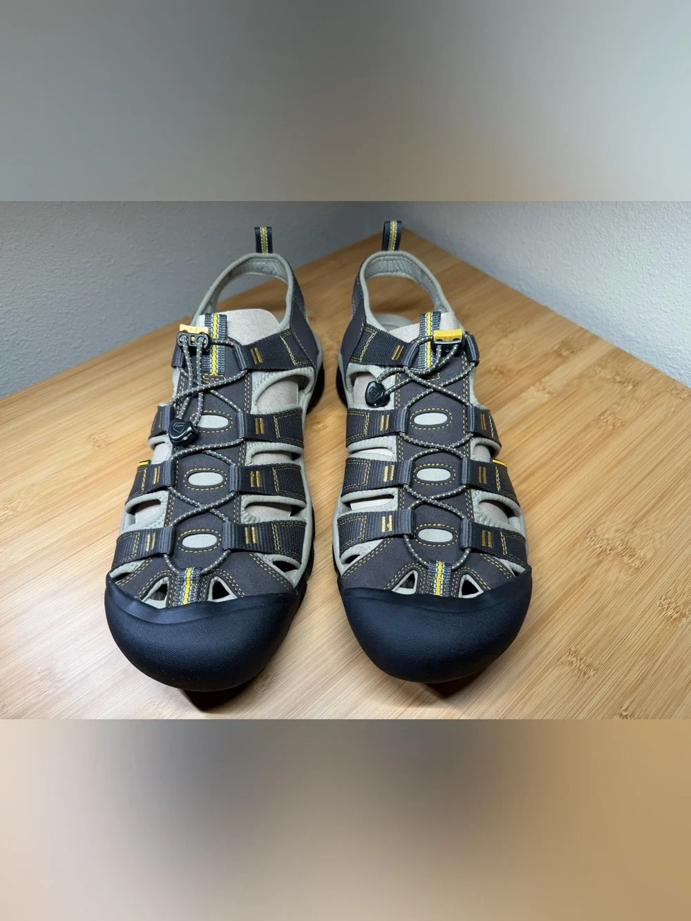 KEEN Newport H2 Men's Raven Aluminum Water Hiking Sandals Size 14 NIB